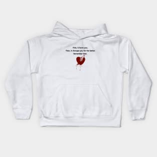 Hurt from a Narcissist Kids Hoodie